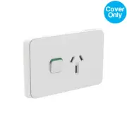 Clipsal Iconic Single Powerpoint 15A Skin Cool Grey | 3015/15C-CY