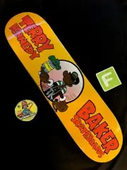 SUPER RARE TK Terry Kennedy Popeye Spinach Baker Skateboard Deck Pro Model