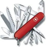 Victorinox 1.3773 Swiss Army Knife Handyman, Red