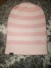 Victorias Secret reversible Beanie Hat BRAND NEW ONE SIZe