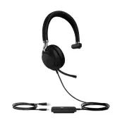 Yealink UH38 MS Mono Noise Cancelling USB-A Wired Headset