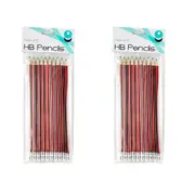 120pcs x HB Lead Pencil Eraser Home School Stationary Writing Drawing Art Craft