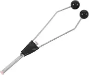 NOLITOY Fly Tying Bobbin Holder Ergonomic Dual Ceramic Tips Threading Tool for Fishing Lure Making Portable Design for Fishing Enthusiasts Comfortable Grip Reduces Fatigue