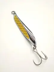 5x 40g Flashing Lures Metal Spoon Slice Slugs Casting Lures Mackerel Tuna Jigs