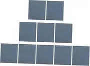 BESPORTBLE Professional Bird Cage Mats 10 Sheets Sand Sheet Pet Cage Pad Bird Gravel Paper Liner