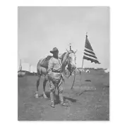 1898 Montauk Point Rough Riders colonel Theodore Roosevelt Photo Print Poster
