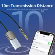 Bluetooth Aux Adapter Dongle USB To 3.5mm Jack Car Audio Aux Bluetooth 5.0