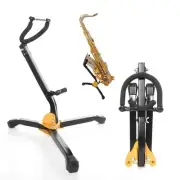 Folding Saxophone Stand for Alto Sax, Alto Tenor Sax Stand, Adjustable Metal ...