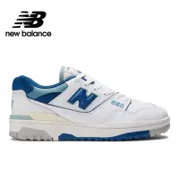 在飛比找Yahoo奇摩購物中心優惠-[New Balance]復古鞋_中性_藍色_BB550NC