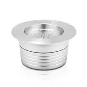 Stainless Steel Capsule Cup Reusable W/ Pods Holder Spoon Brush For Lavazza Blue Coffee Machine