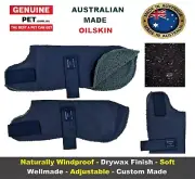 AUSTRALIAN MADE Oil Skin Mini Dachshund Sausage Dog Coat Rug Jacket Waterproof