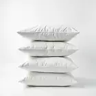 Royal Comfort Duck Feather Down Pillows 50 x 75cm Set Hotel Quality 4 Pack