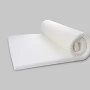DreamZ 7cm Memory Foam Bed Mattress Topper Polyester Underlay Cover King