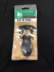 CRKT Eat'N Tool - Black outdoor backpacking spork utensil - NEW