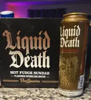 [LIMITED] Liquid Death x Van Leeuwen Hot Fudge Sundae