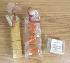 BAR SOAP LOT L'OCCITANE / SAVON RUBAN D'ORANGE / CHOCOLATE BODY BAR