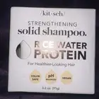 Kitsch Rice Water Protein Solid Shampoo Bar for Hair