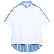 [MSGM] Stripe Oversized Tee