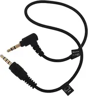 COLLBATH Audio Cable Adapter Trrs to Microphone Extension Cable for Headphones Computers DSLR Cameras Smartphones Durable Portable Wide Compatibility