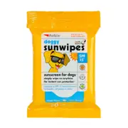 Petkin Doggy Sunwipes SP15 Sunscreen For Dogs (20 pack)