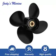 13 1/4 x 17 Aluminum Boat Propeller for Mercury Engines 40-140HP 4-Blade 15Tooth