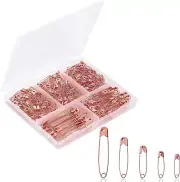 - Safety Pins, Safety Pins Assorted, 300 Pack, Rose Gold, Assorted Safety Pins,