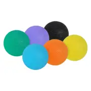 6 Pcs Hand Exercise Balls Squeeze Balls Stress Ball Multicolor