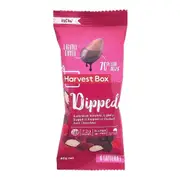 Organic Harvest Box Raspberry Dipped in Dark Chocolate 40g – Fresh, healthy organic delivery | Doorstep Organics.