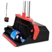 Upgrade Broom with Dustpan Combo Set, Broom and Dustpan Set with 51'' Long