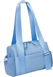 ａ aternee Mini Gym Bag Stylish Travel Duffle Bag for Yoga Swimming Sports Shopping Dating, Blue
