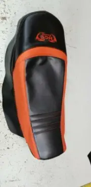 POLARIS SCRAMBLER 850 GRIPPER seat cover org/blkcarbon/grip/fom