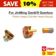 Piston Head Air Cylinder Head JinMing Gen8/9 J9 M4A1 Gel Blaster Gearbox Upgrade