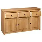 Solid Wooden Sideboard Buffet Display Table Storage Cabinet Cupboard Drawers