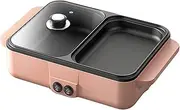 Electric Cooking Pot 110-220V Multifunctional Electric Cooker Heating Pan Electric Cooking Pot Hotpot Noodles Rice Eggs Soup Steamer Cooking Pot