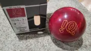 Storm IQ Ruby Bowling Ball 1st Quality | 14 Pounds | 4-4.5" Pin | 3.67oz TW