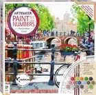 Art Maker Paint by Numbers Canvas: Amsterdam Canal