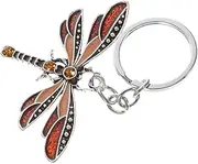 [JEWEDECO] Backpack Charm Dragonfly Key Chain Keychain for Women Keychain Creative Keych