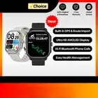 GPS Smart Watch Built-in GPS & Route Import Make/Receive Phone Calls Smartwatch