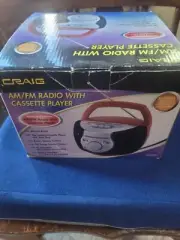Craig Am/fm Radio With Cassette Player
