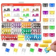 Fuses Car Fuses Assortment Kit,168pcs Standard & Mini Sized Blade Fuse Kit .....