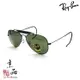 RAYBAN RB3030 L9500 58mm 黑框 經典墨綠 勾耳鏡腳 雷朋墨鏡 公司貨 JPG京品眼鏡 3030