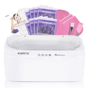 KARITE Paraffin Wax Machine for Hands and Feet with Auto Open Lid, Paraffin Bath