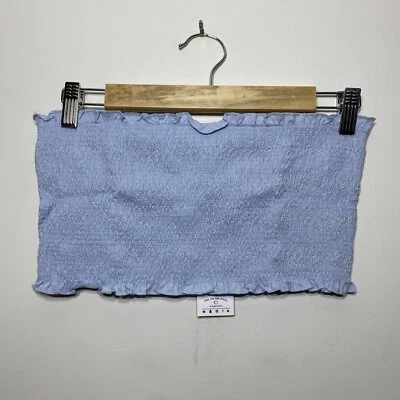 BNWT Supre Blue Sandra Shirred Bandeau
