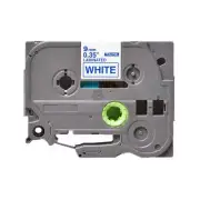 Label Tape Compatible With Brother Blue on White TZ223 PT- 9800PCN D200VP D400