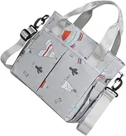 Hohopeti Large Capacity Diaper Bag Stroller Organiser Bottle Insulation Waterproof