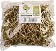 Bamboo Knotted Skewer Pick 250 Pieces Pack, 120 mm Size