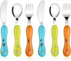 Kids Cutlery-6pcs Stainless Steel-18/10 Children's Cutlery Set incl