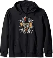 [STAR WARS] Darth Maul Vintage Portrait Zip Hoodie
