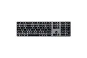 Satechi Rechargeable Bluetooth Wireless Keyboard f iMac iPad Macbook Space Grey