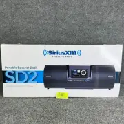 SiriusXM SXSD2 Portable Speaker Dock | Dock & Play Audio System | New in Box